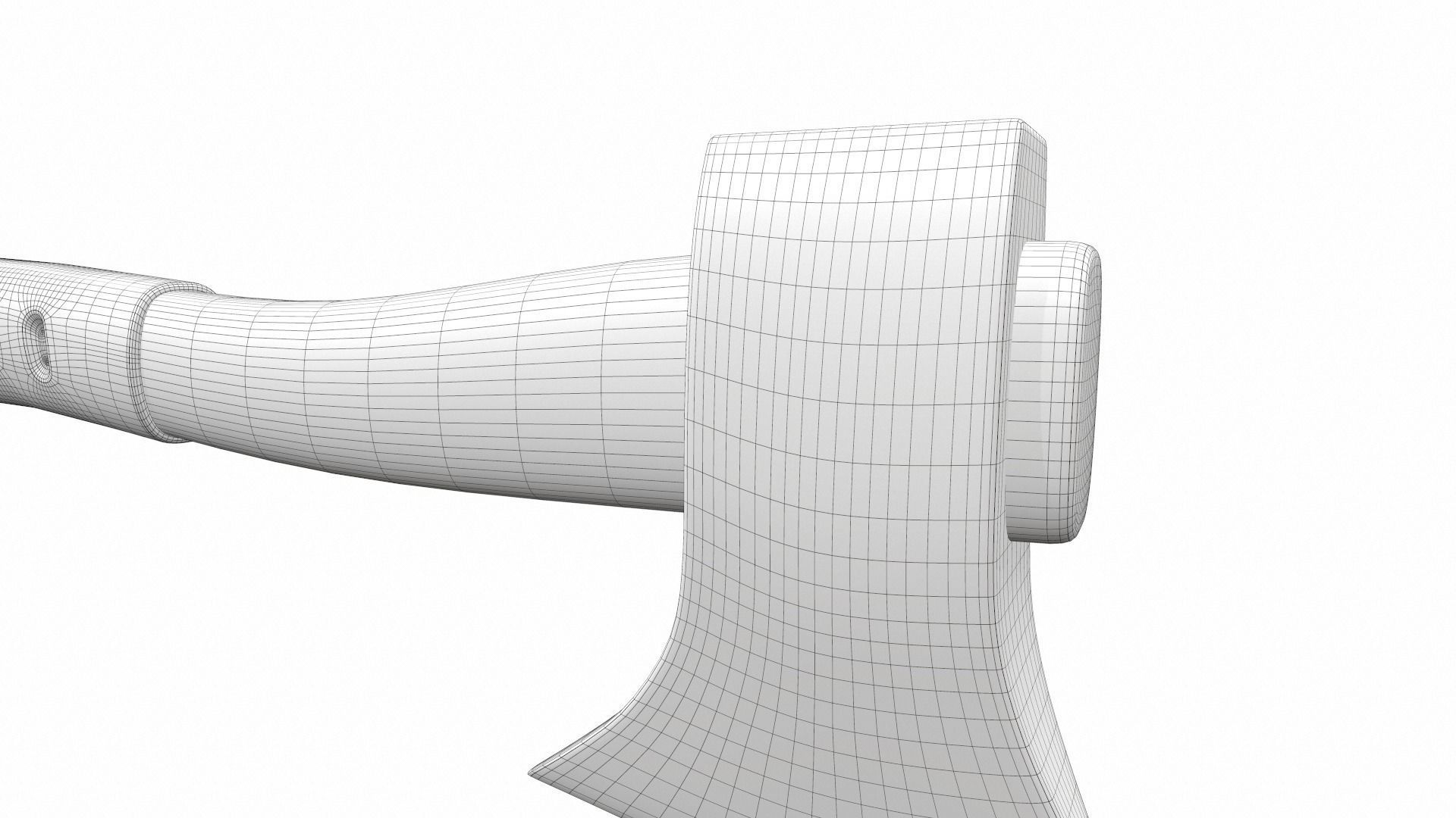 Classic axe colect 3D model_13