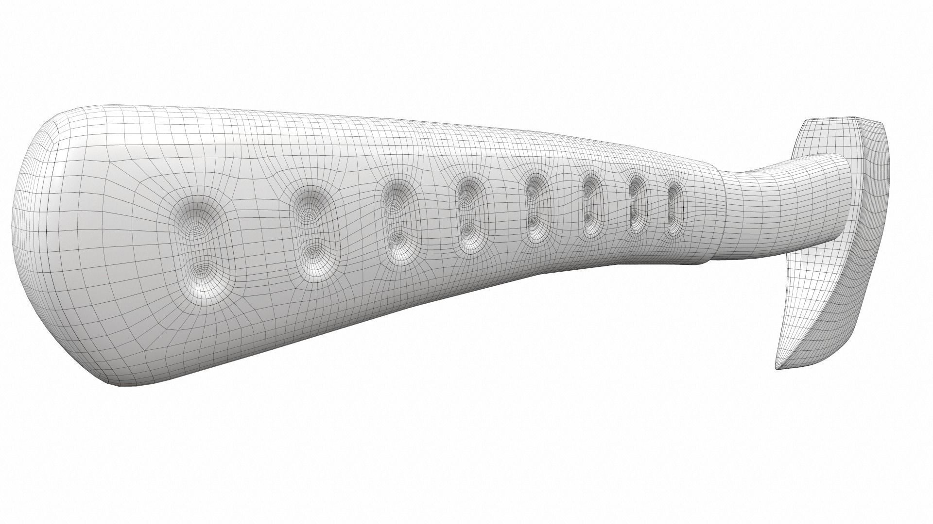 Classic axe colect 3D model_12