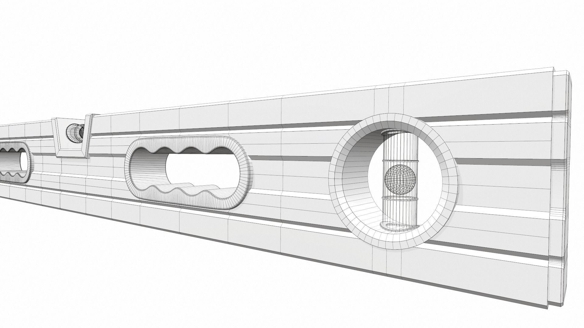 Spirit level 50cm colect 3D model_18