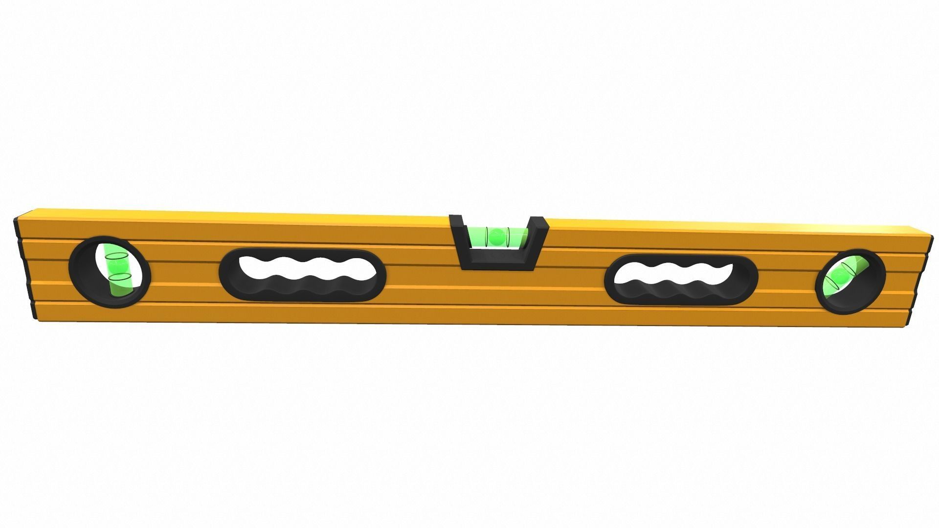Spirit level 50cm colect 3D model_1