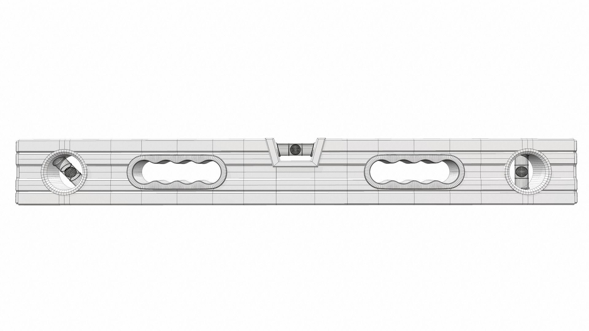 Spirit level 50cm colect 3D model_11