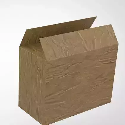 Shipping box open side