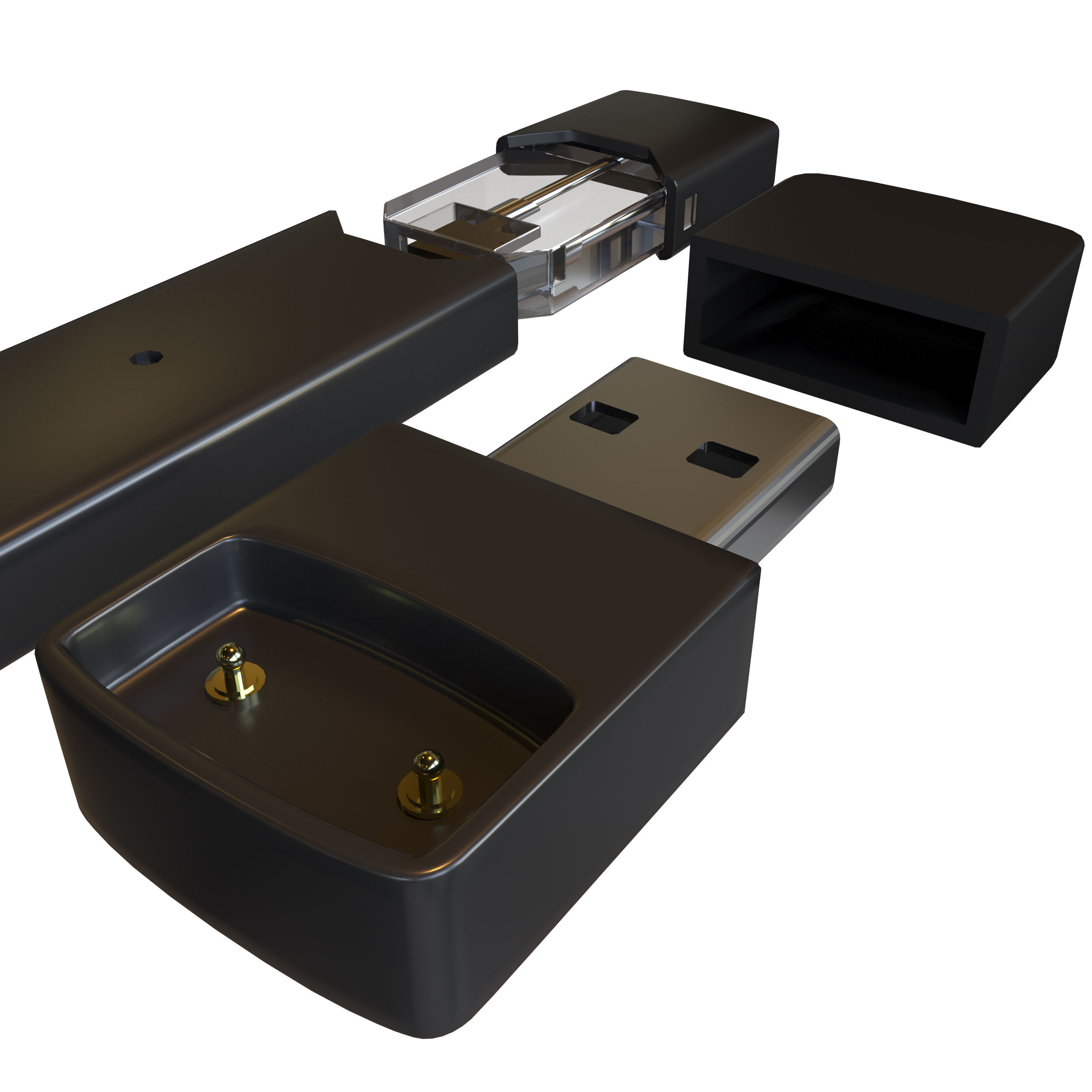 Electronic Cigarette 3D model_3