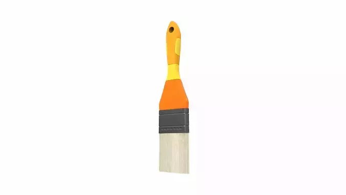 Paint brush 2 colect 3D model