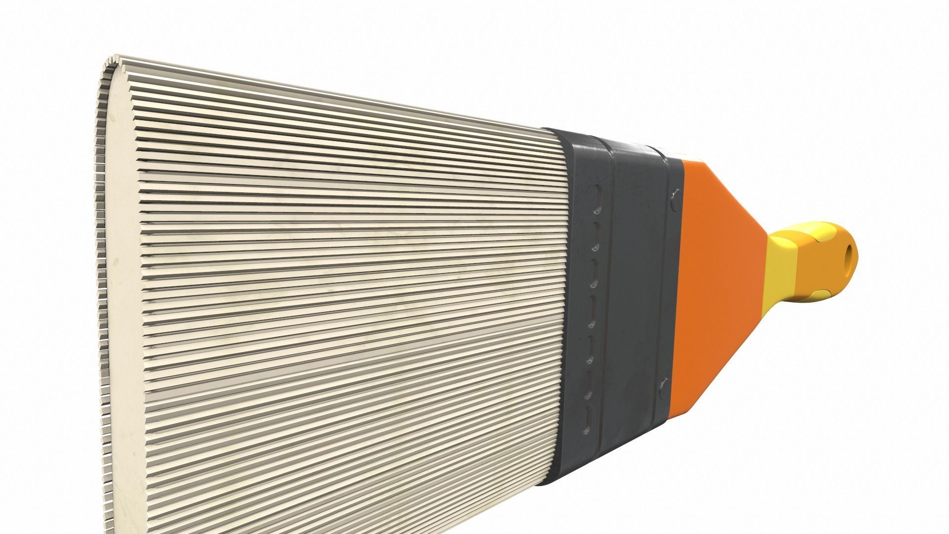 Paint brush 2 colect 3D model_5