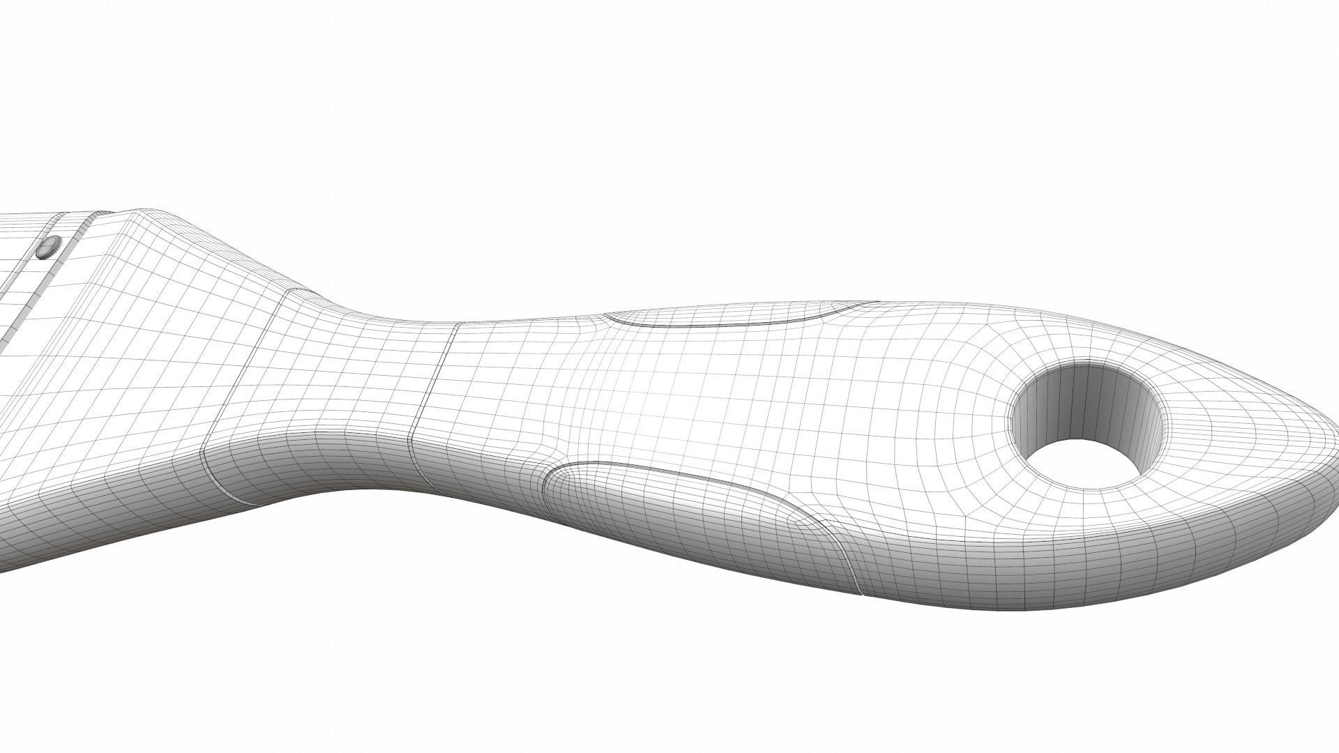 Paint brush 2 colect 3D model_15