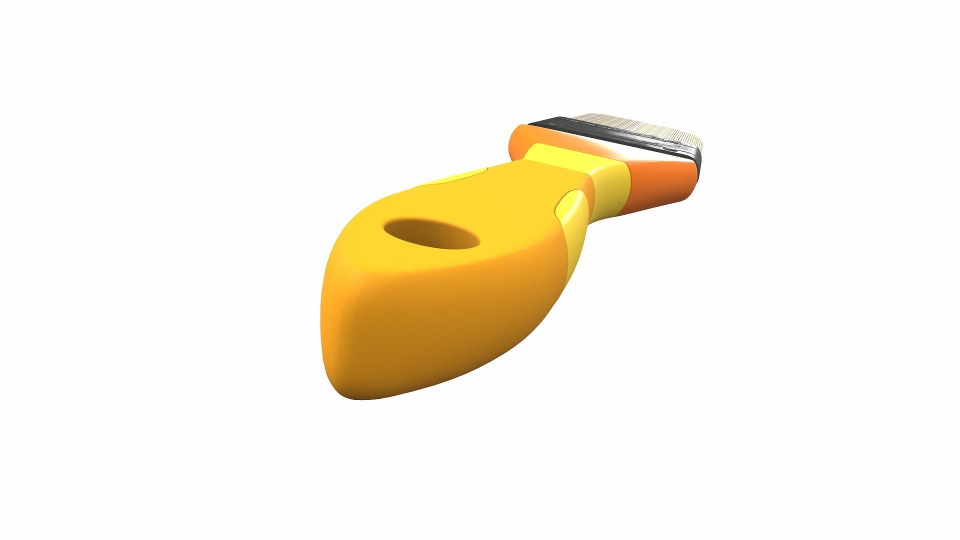 Paint brush 2 colect 3D model_4