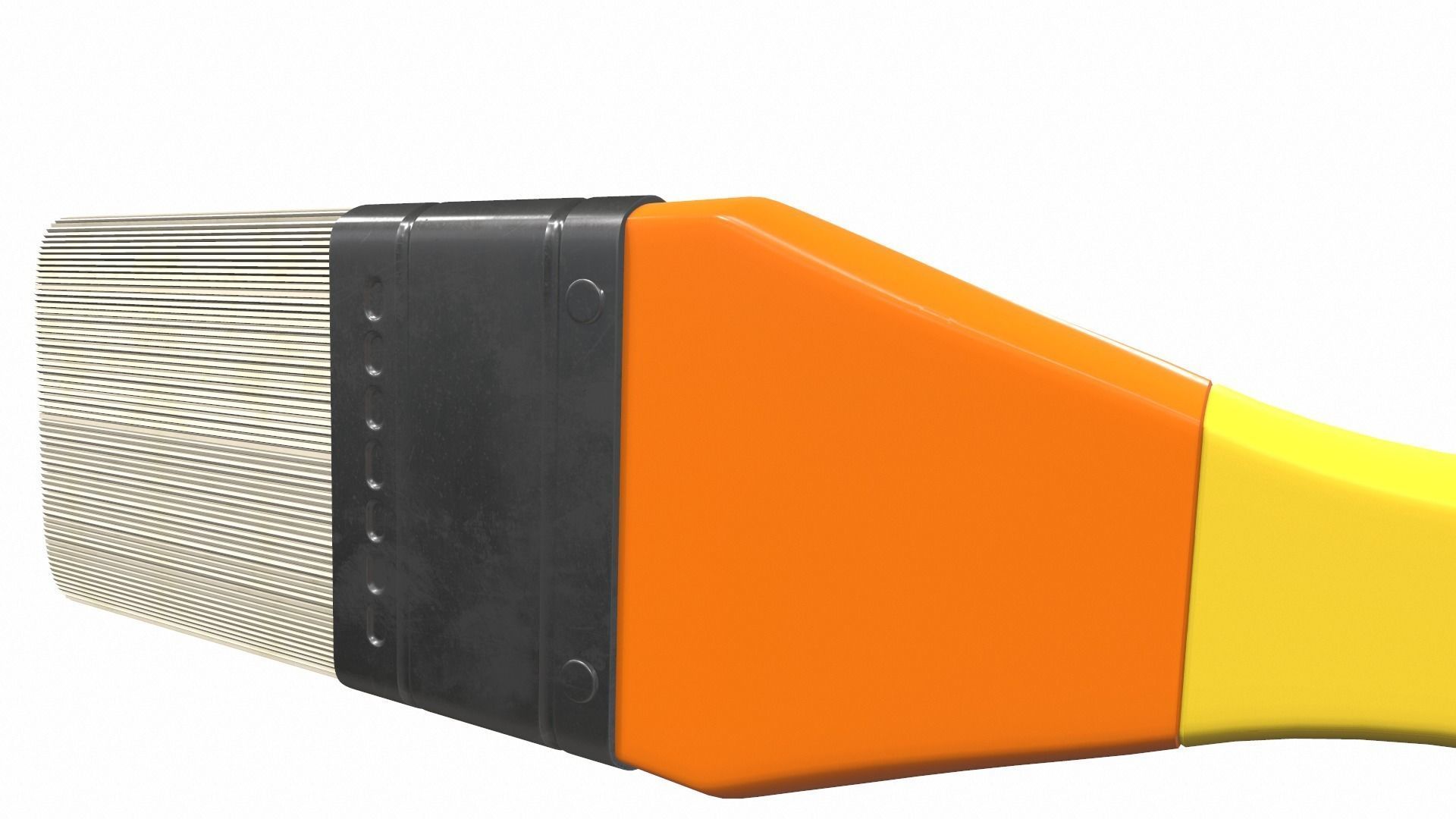 Paint brush 2 colect 3D model_6