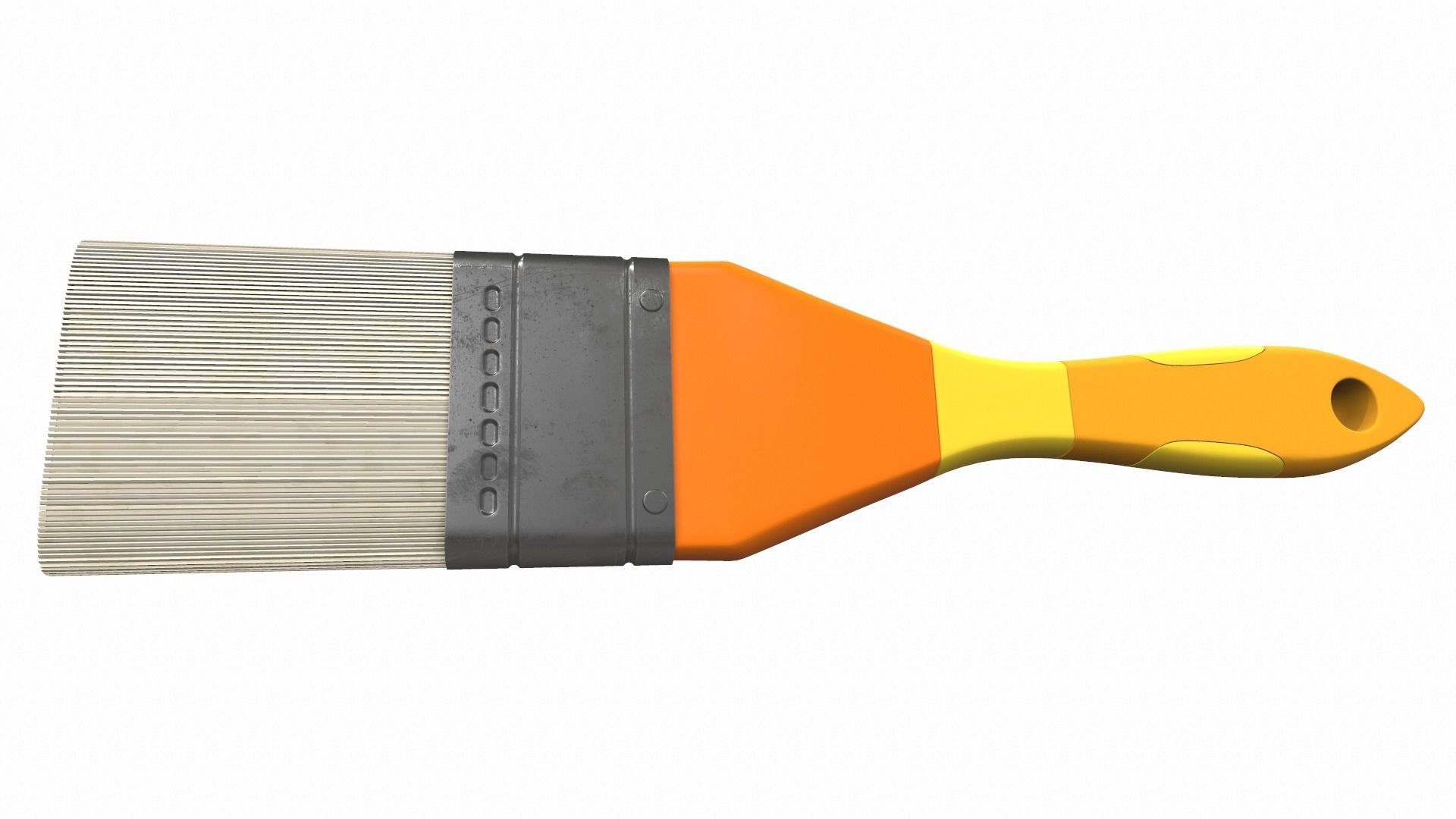Paint brush 2 colect 3D model_1
