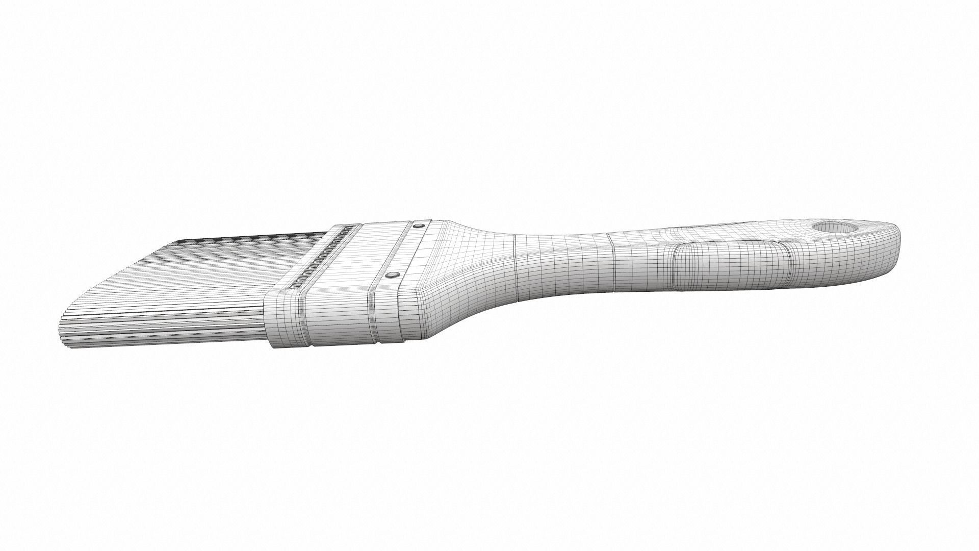 Paint brush 1 colect 3D model_8