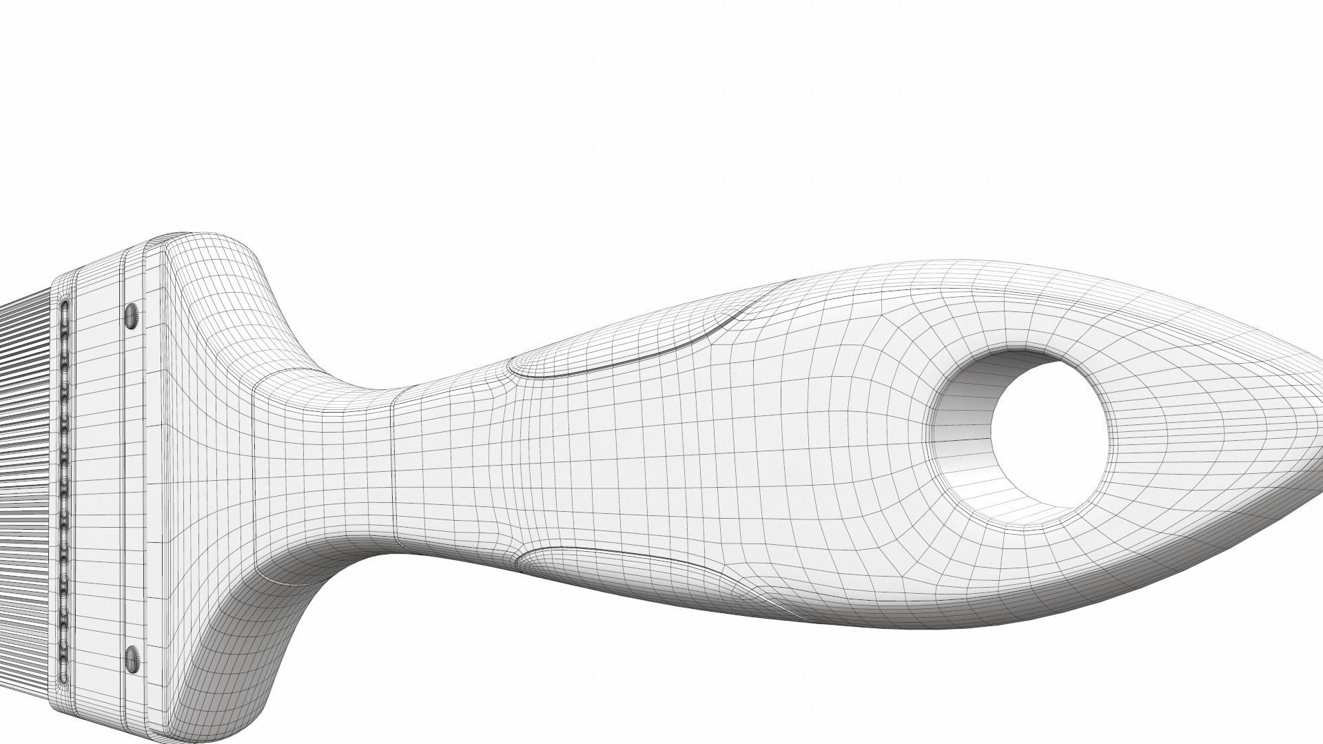 Paint brush 1 colect 3D model_12