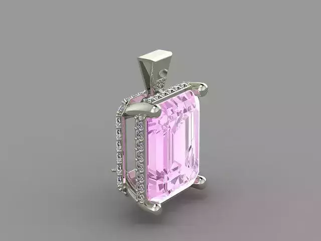 Diamond Pendant 3D print model