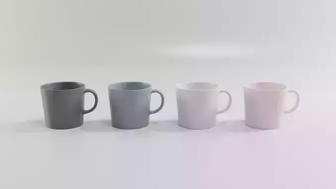 IKEA mugs Free 3D model