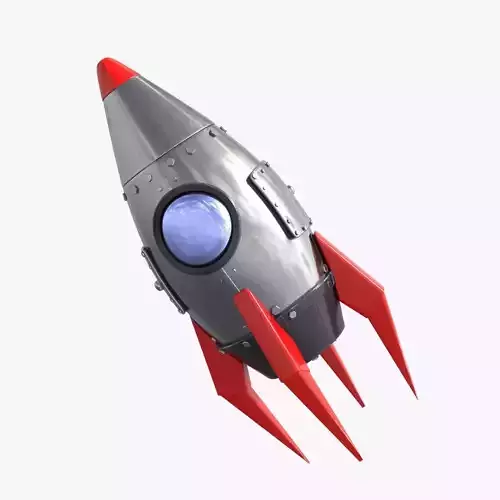 Cartoon Rocket