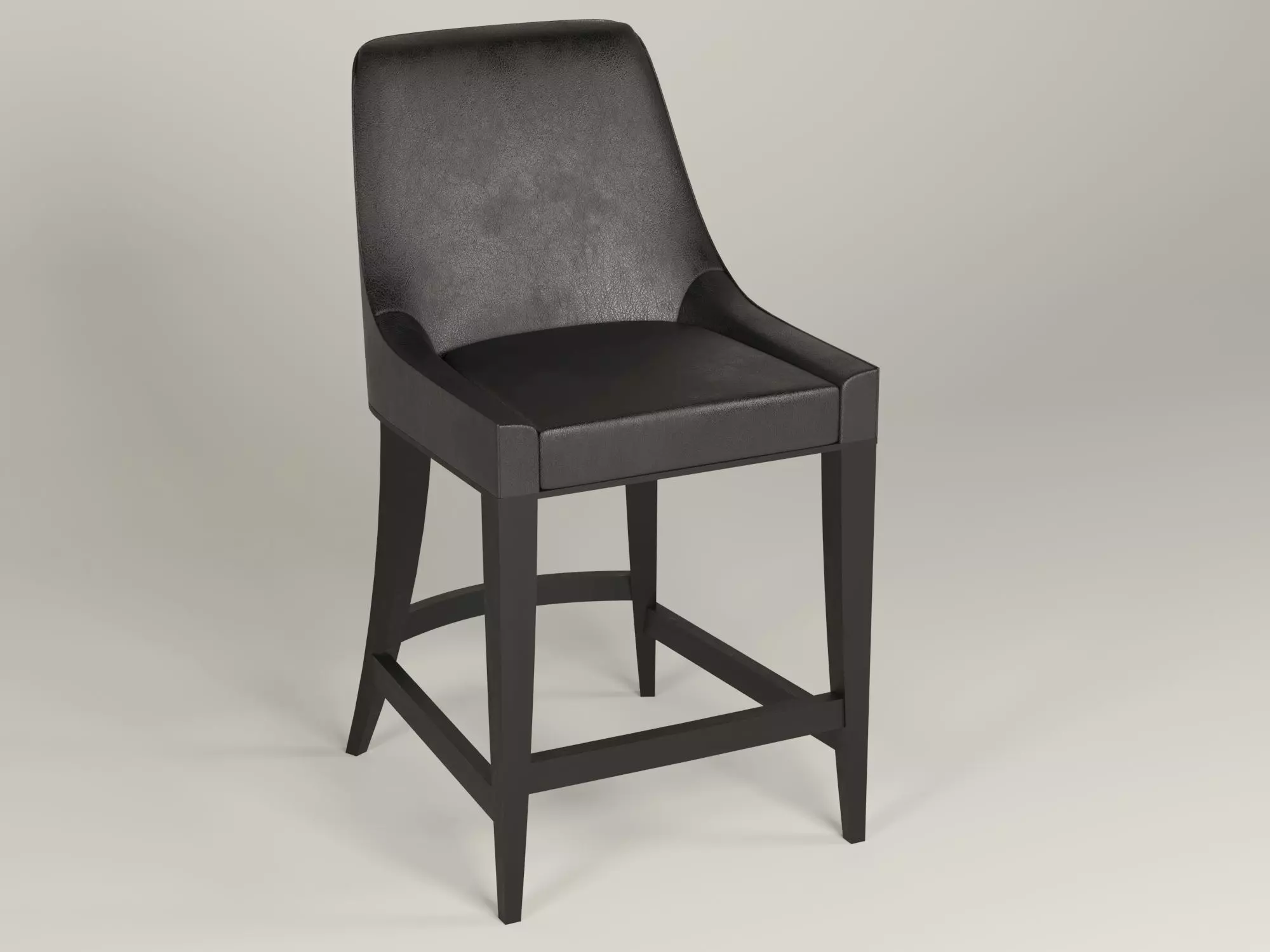 Ochre House - Camberwell Bar Stool 3D model_0