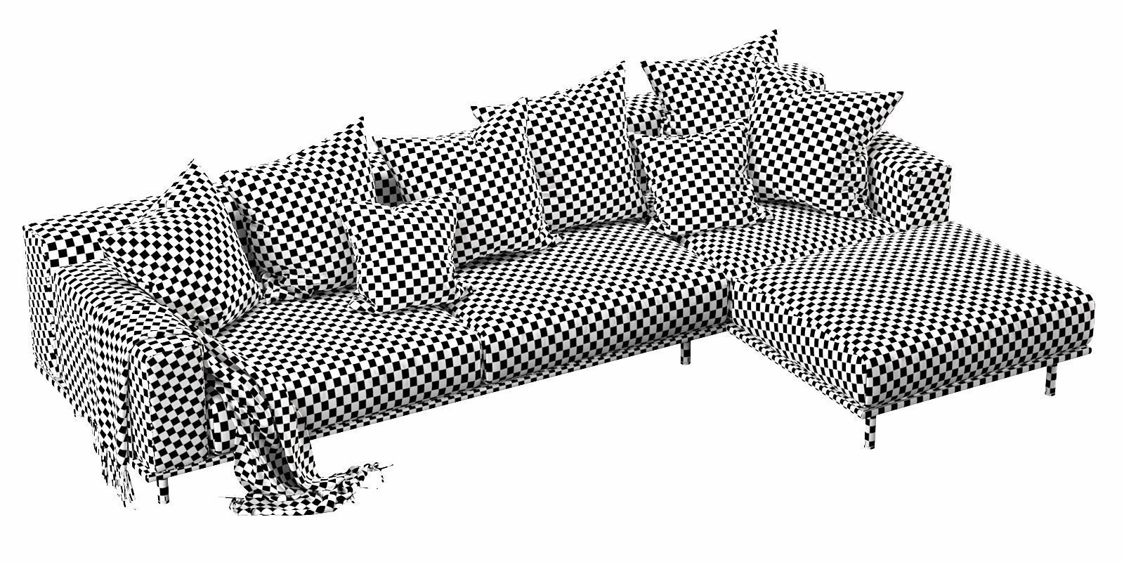 Meridiani TIMOTHY KUOIO chaise lounge 3D model_10