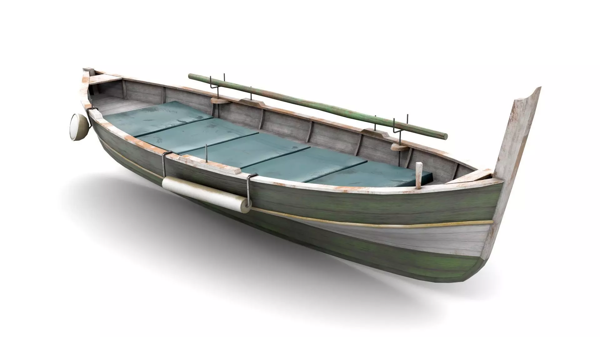 Fishing Boat 01 Low-poly 3D model
