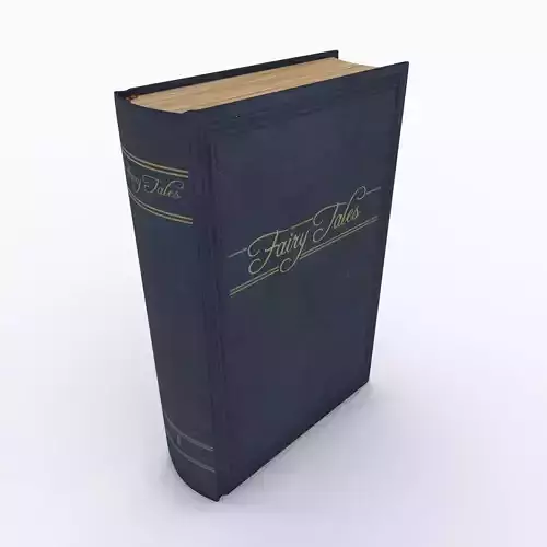 Book customizable 3D model