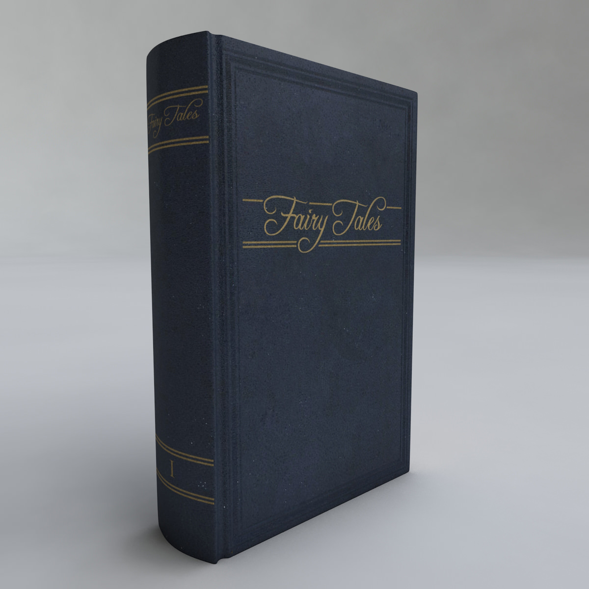 Book customizable 3D model_6