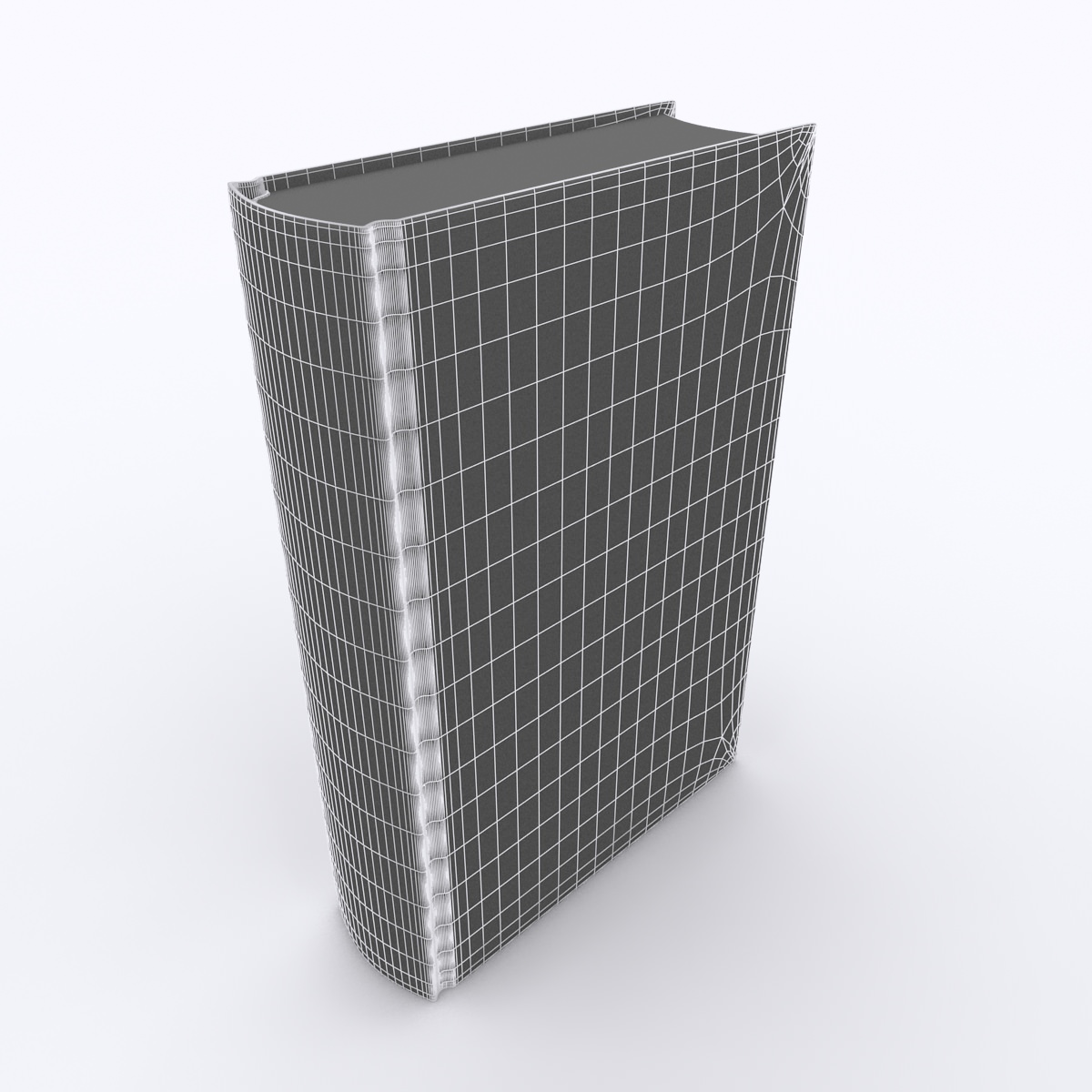 Book customizable 3D model_10