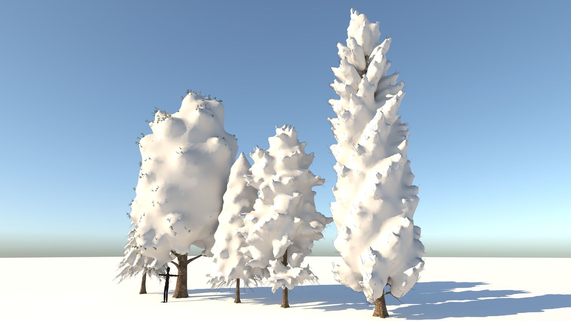 5-5 Season Tree  3D model_7
