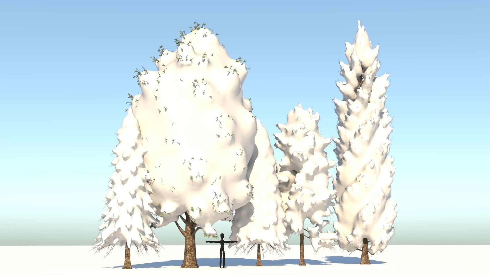5-5 Season Tree  3D model_5