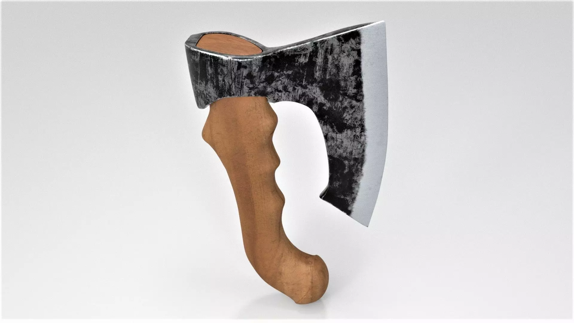 Fist AXE  Low-poly 3D model_0