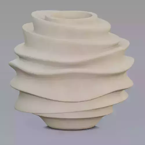 Vase19 wavy vase