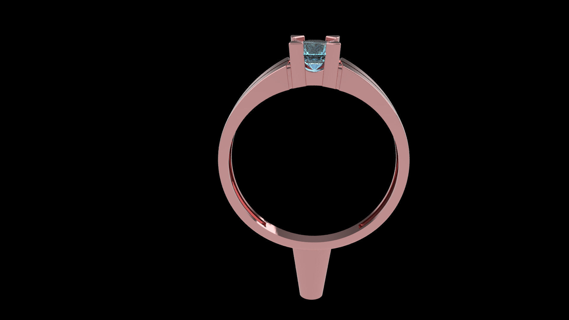 Love Ring 3D print model_1