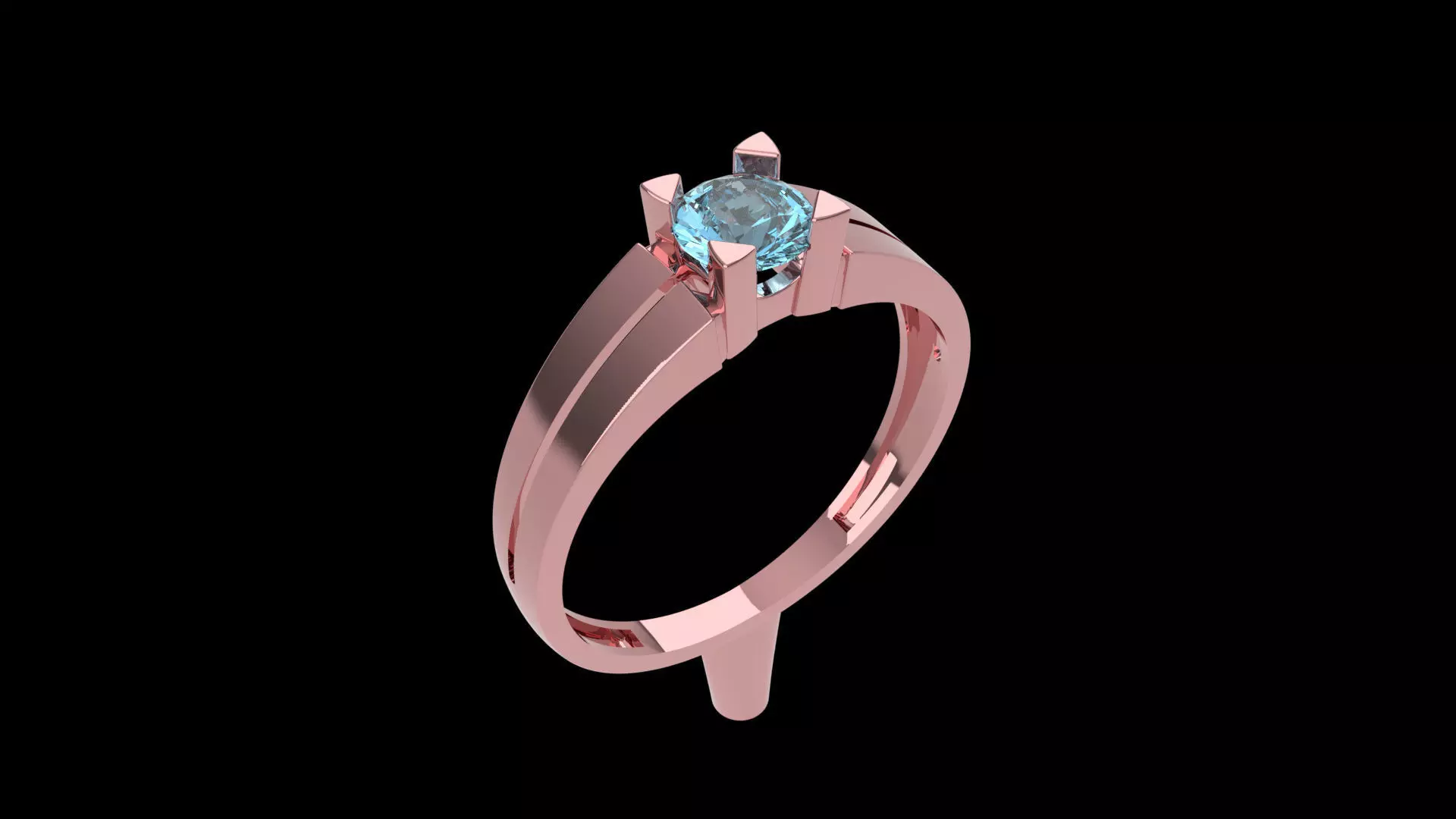 Love Ring 3D print model_0