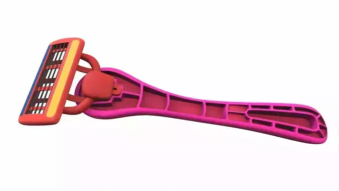 Women razor colect2 3D model