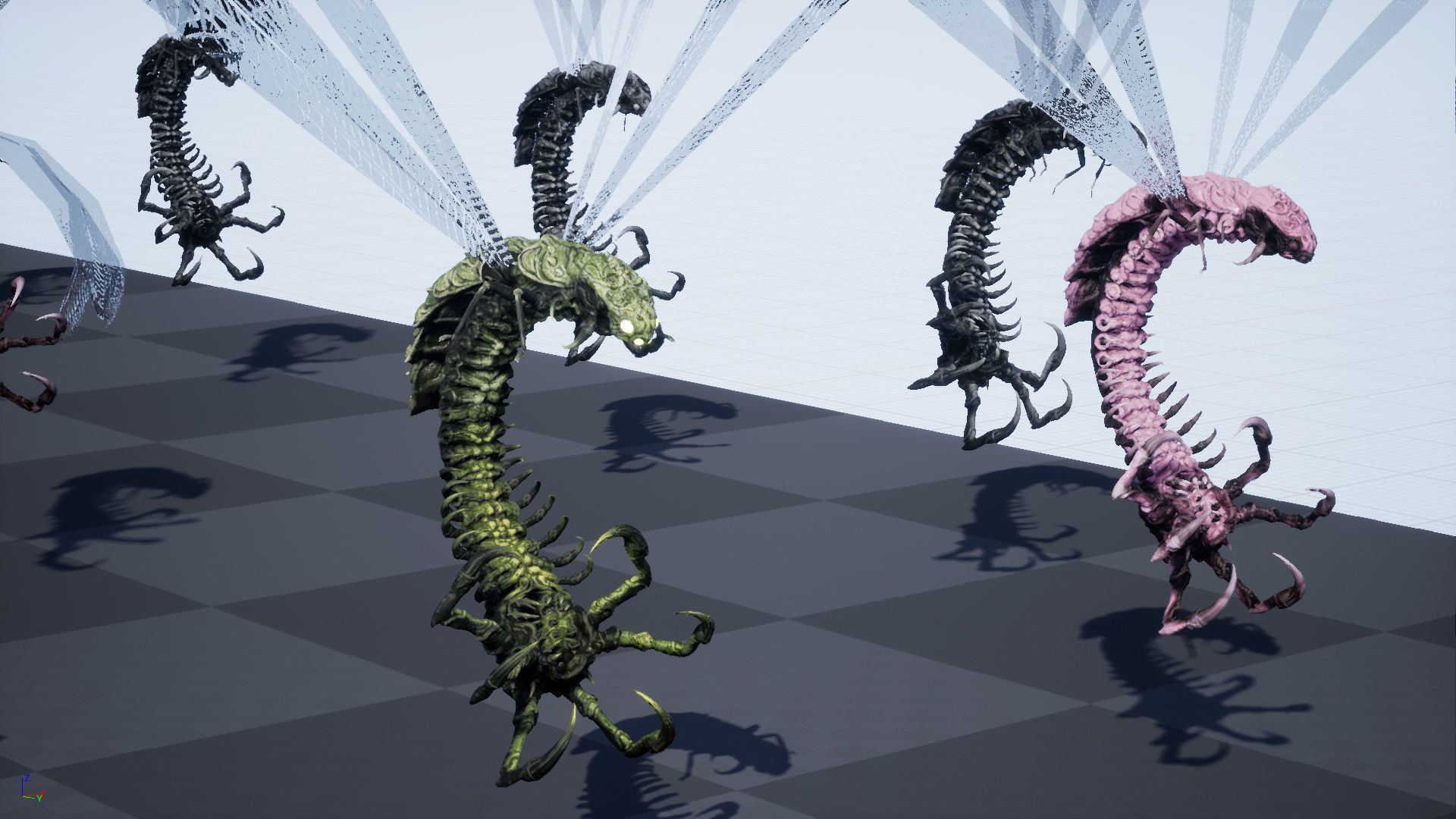 Flying Bug 7 Low-poly 3D model_11