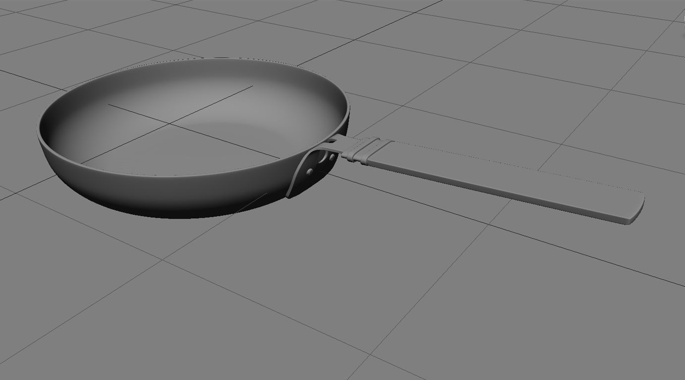 Egg Pan 3D Model 3D model_19