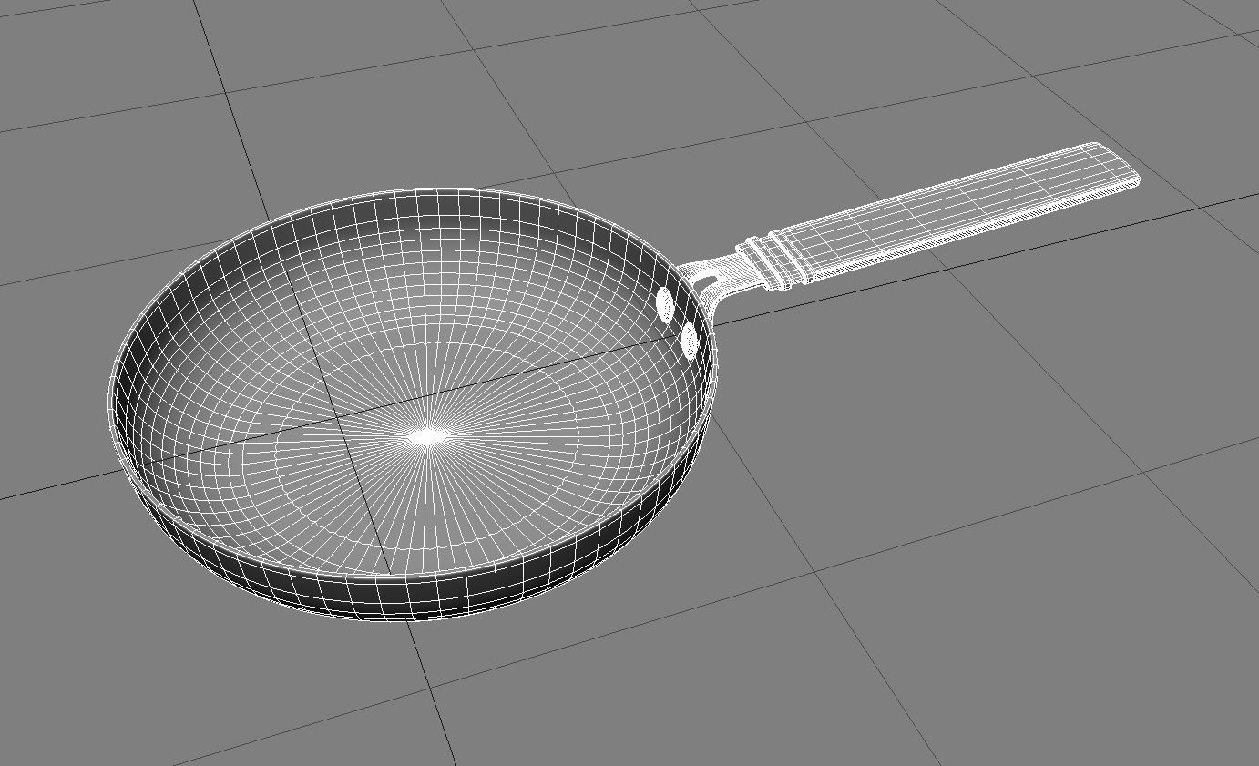 Egg Pan 3D Model 3D model_15
