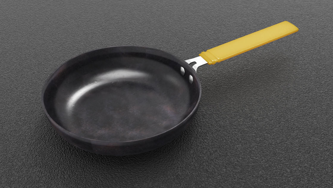 Egg Pan 3D Model 3D model_8