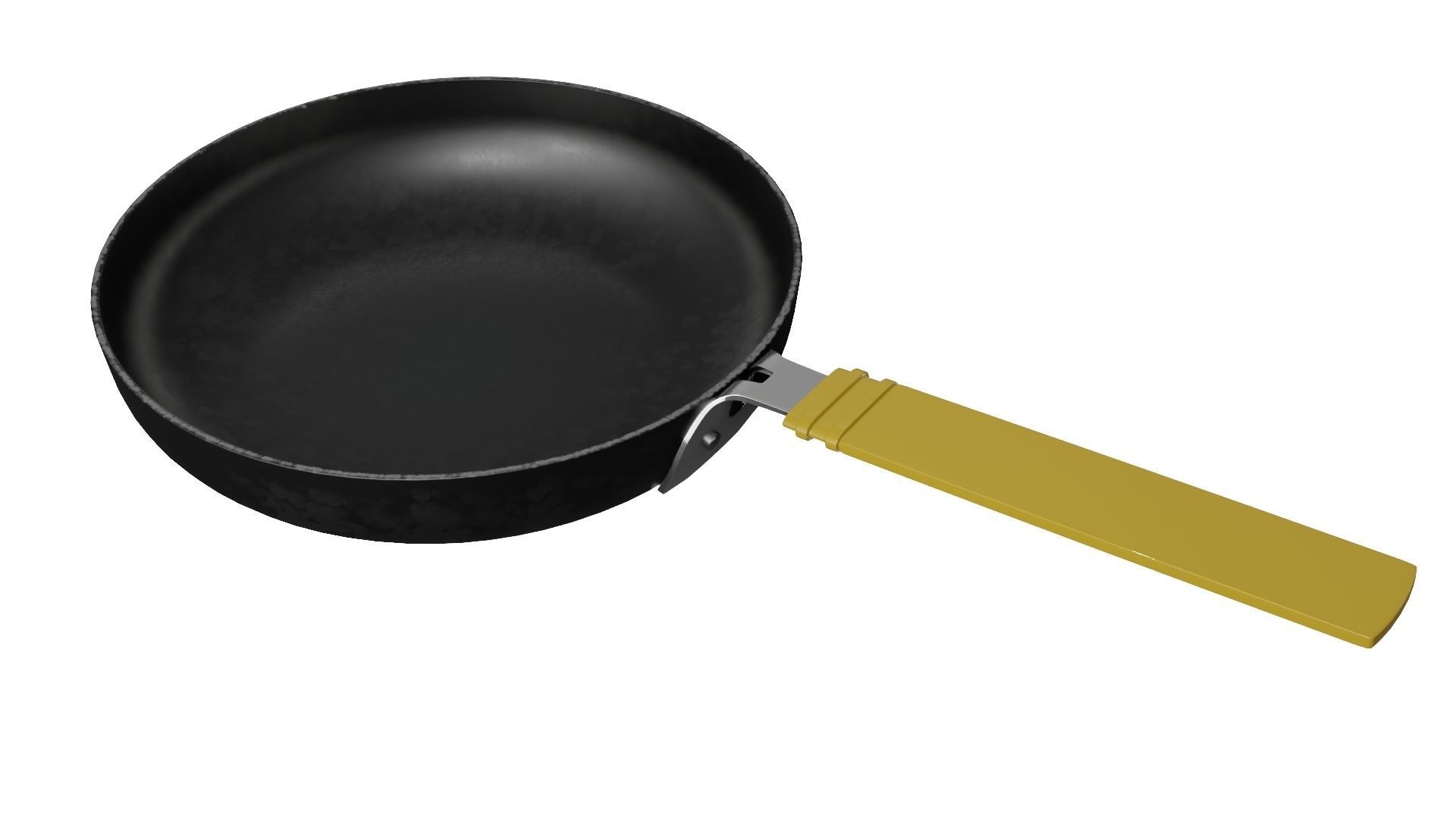 Egg Pan 3D Model 3D model_2