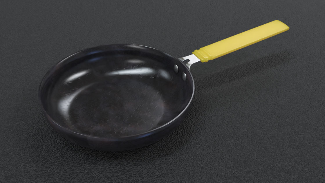 Egg Pan 3D Model 3D model_13