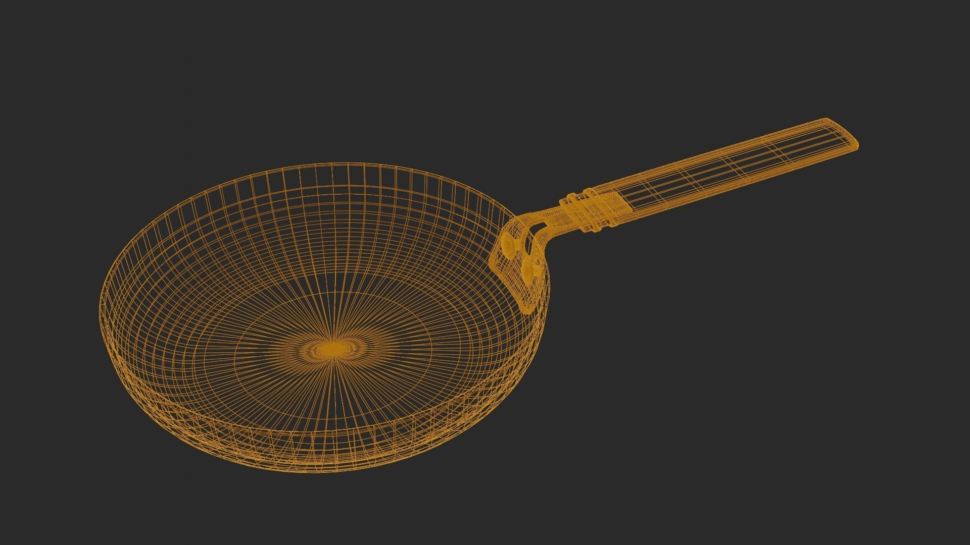 Egg Pan 3D Model 3D model_9