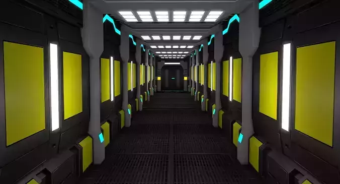 Sci Fi Corridor   