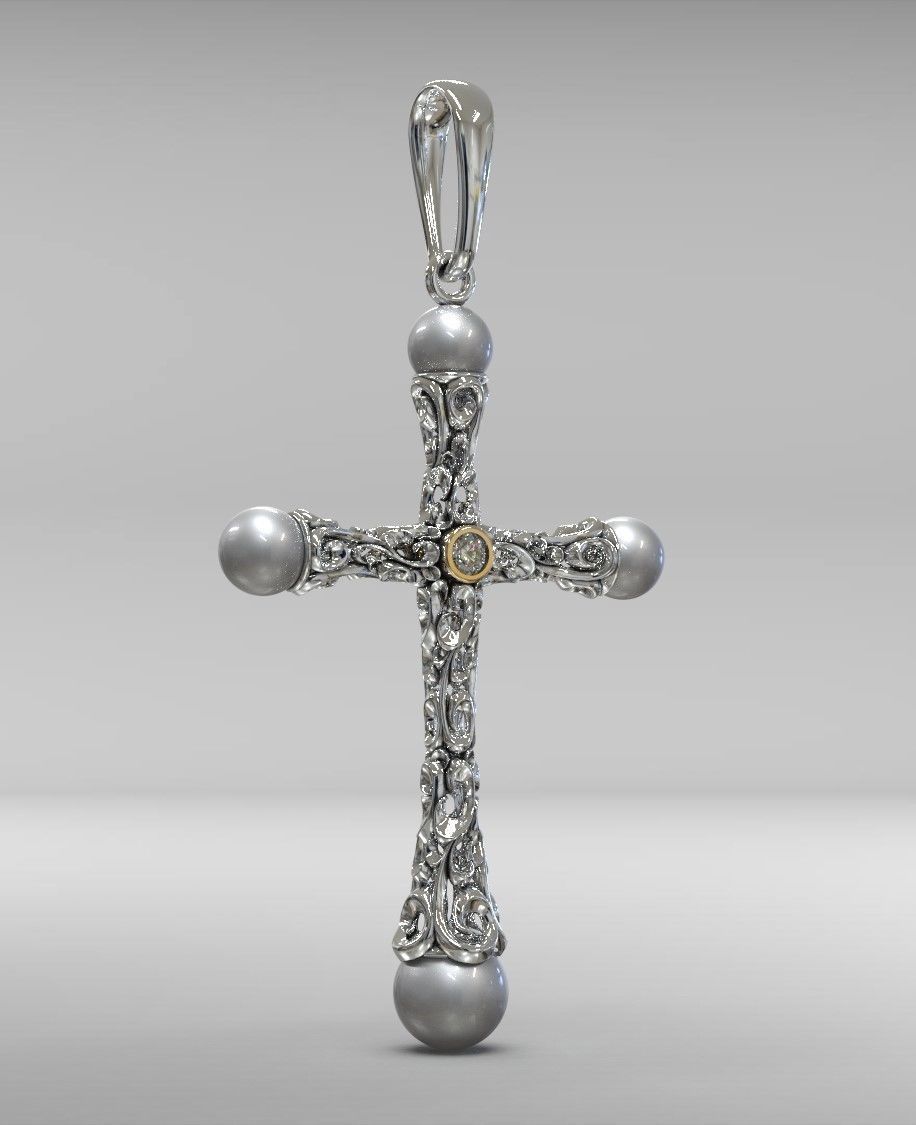 Cross KR 08 3D print model_1