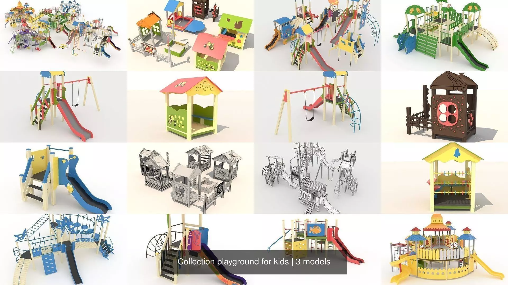 Collection playground for kids _0