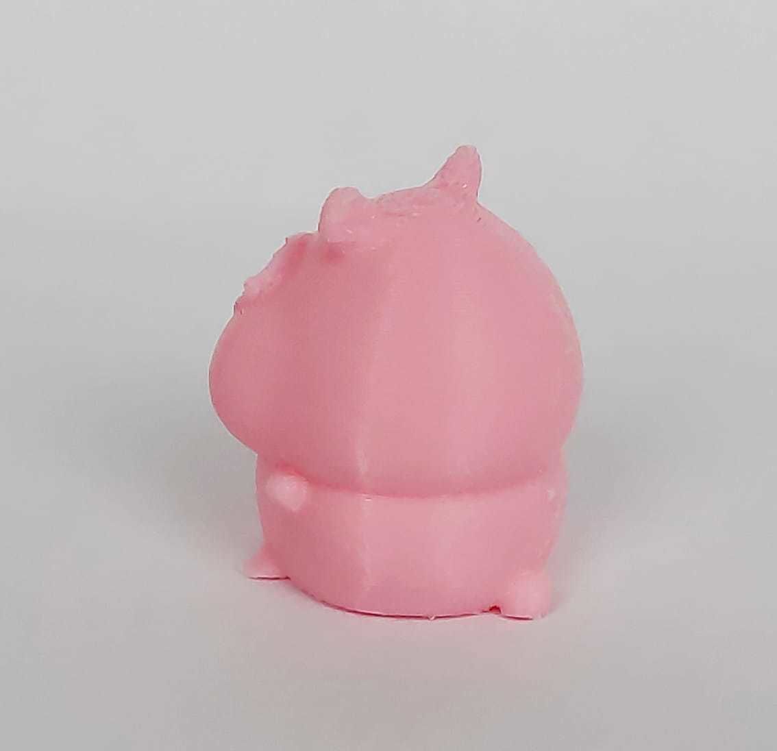 Cute Hamster with glasses 3D print model_10