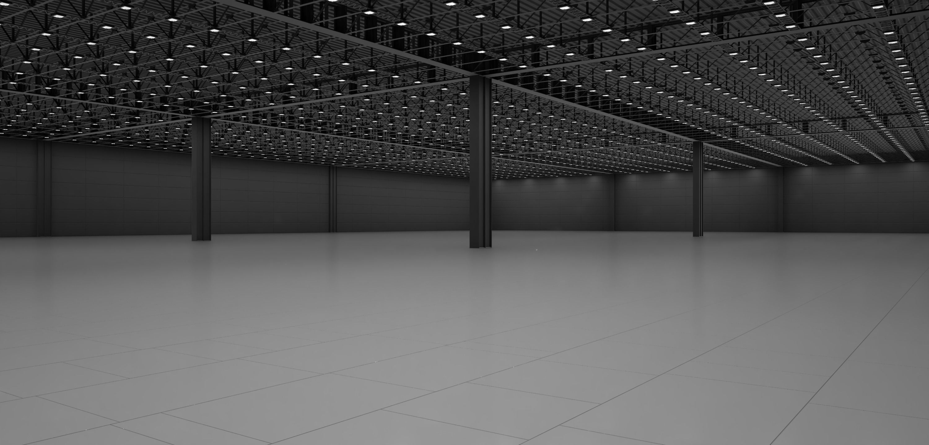 Studio Warehouse Environment Setup low poly 3D Model Low-poly 3D model_7