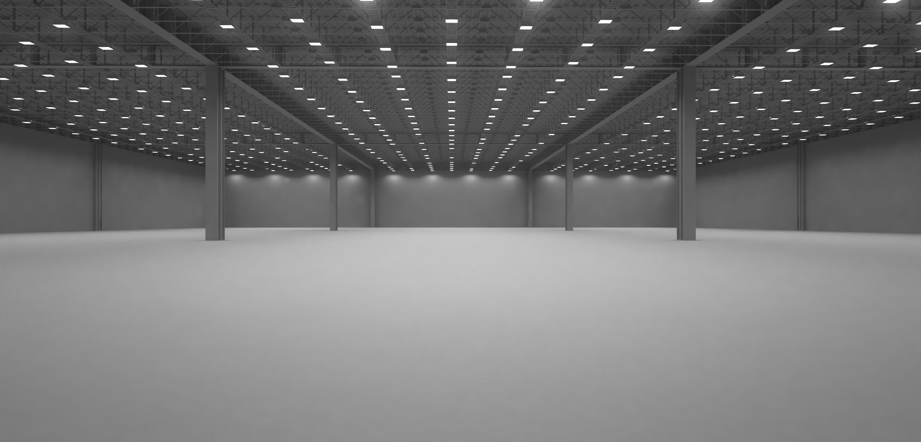 Studio Warehouse Environment Setup low poly 3D Model Low-poly 3D model_2