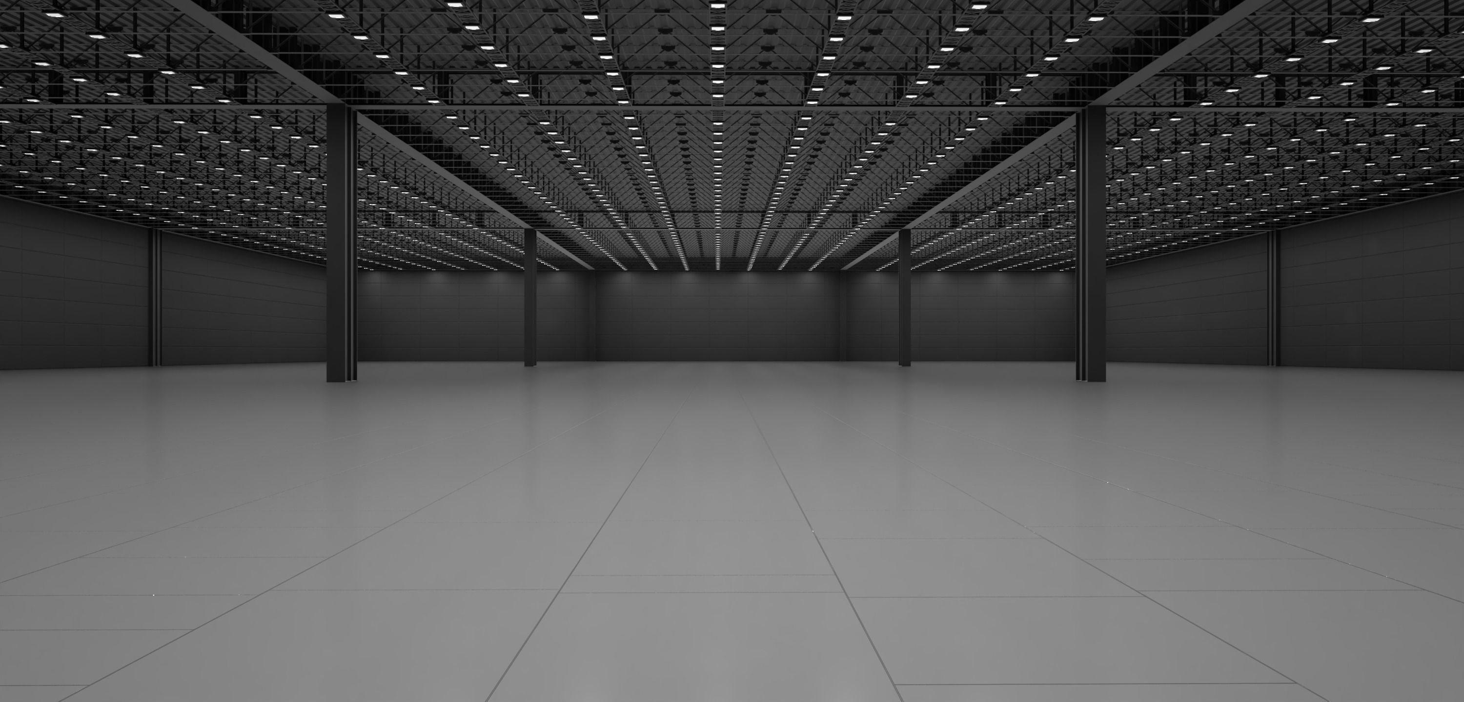 Studio Warehouse Environment Setup low poly 3D Model Low-poly 3D model_8