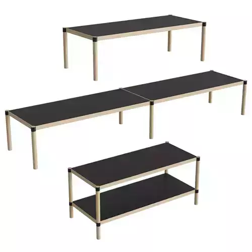 Cyl Table 3D model