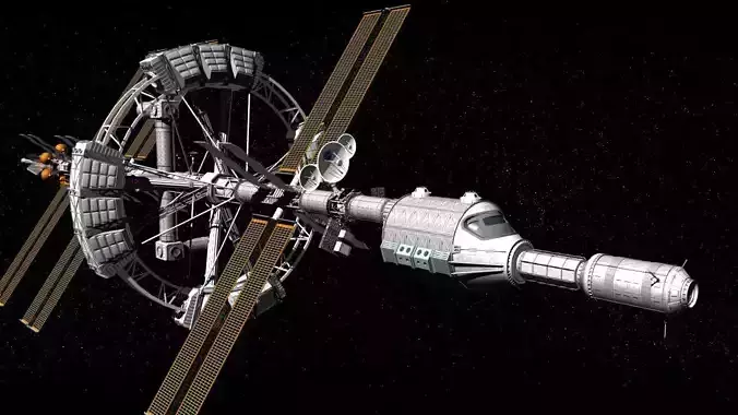 Space Ship 3D model
