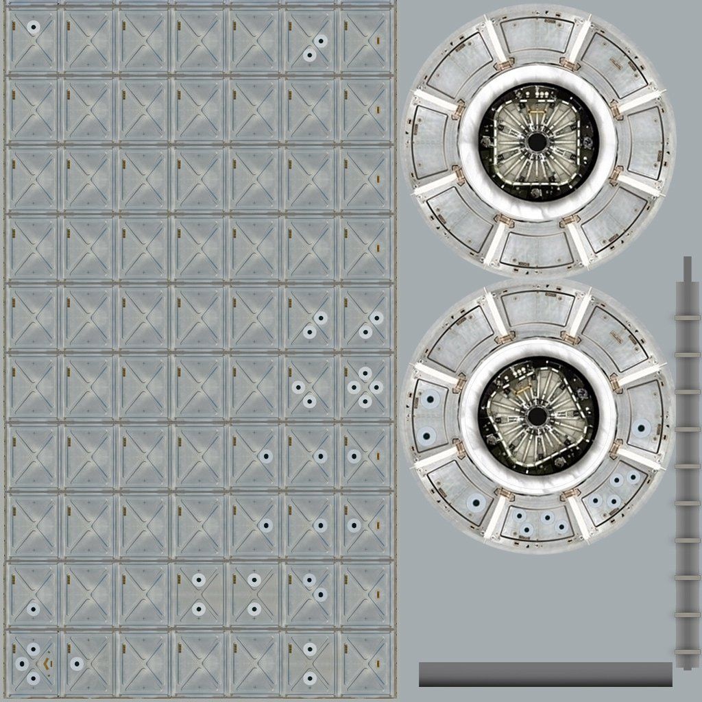 Space Ship 3D model_6