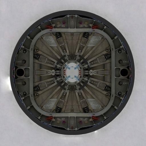 Space Ship 3D model_10