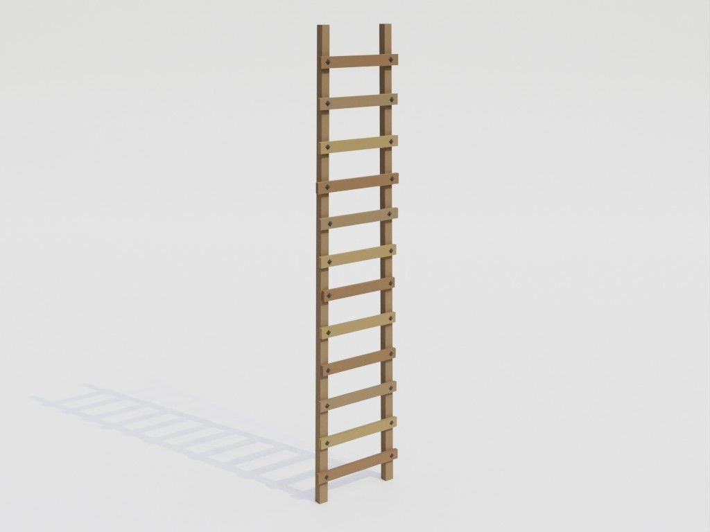 Low poly outbuildings and props set Low-poly 3D model_29